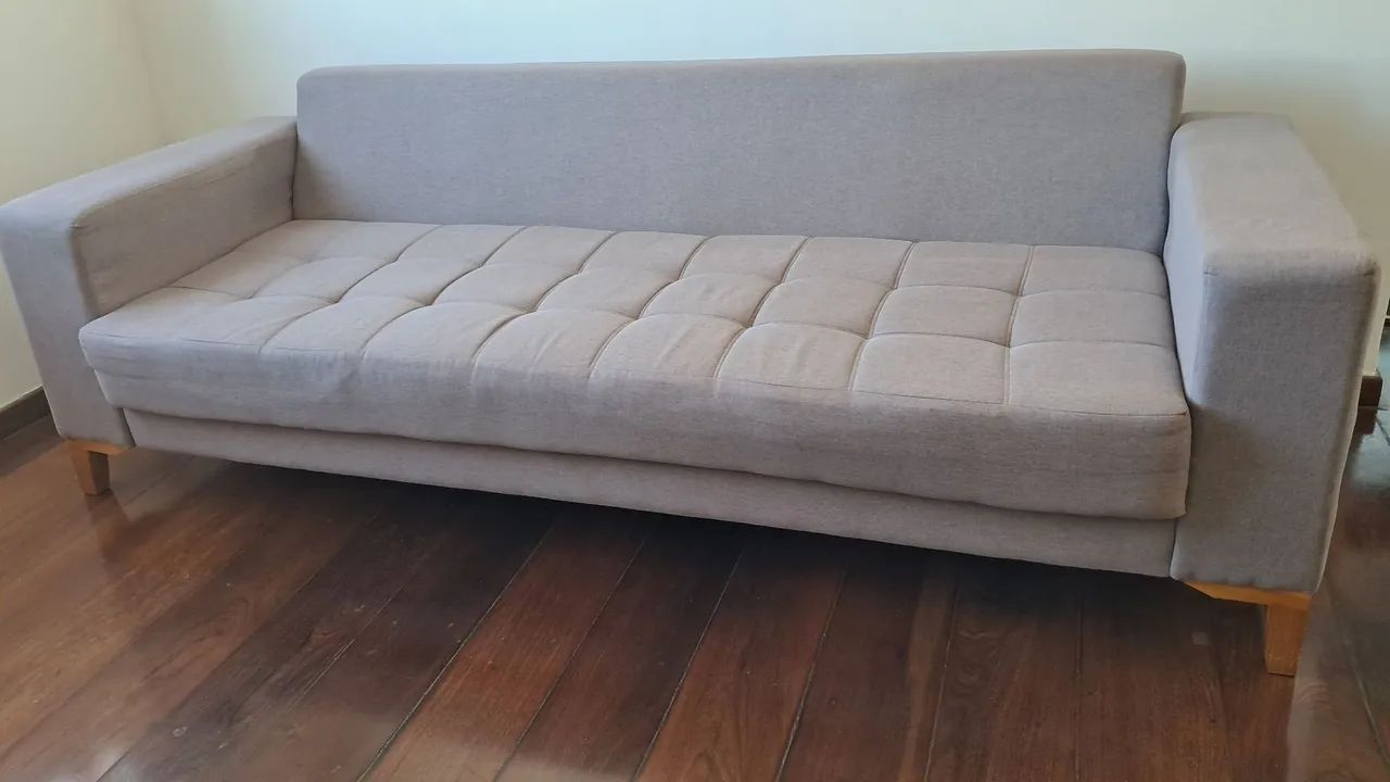 Sofá 4 lugares 2,38 x 0,90 seminovo - Foto 3