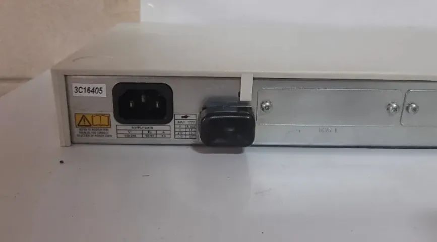 Switch 3com Super Stack II Ps Hub 40 12-port - Usado - Foto 5