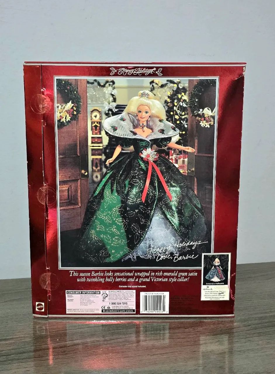 Barbie Happy Holidays 1995 - Special Edition (Original Mattel) - Foto 2