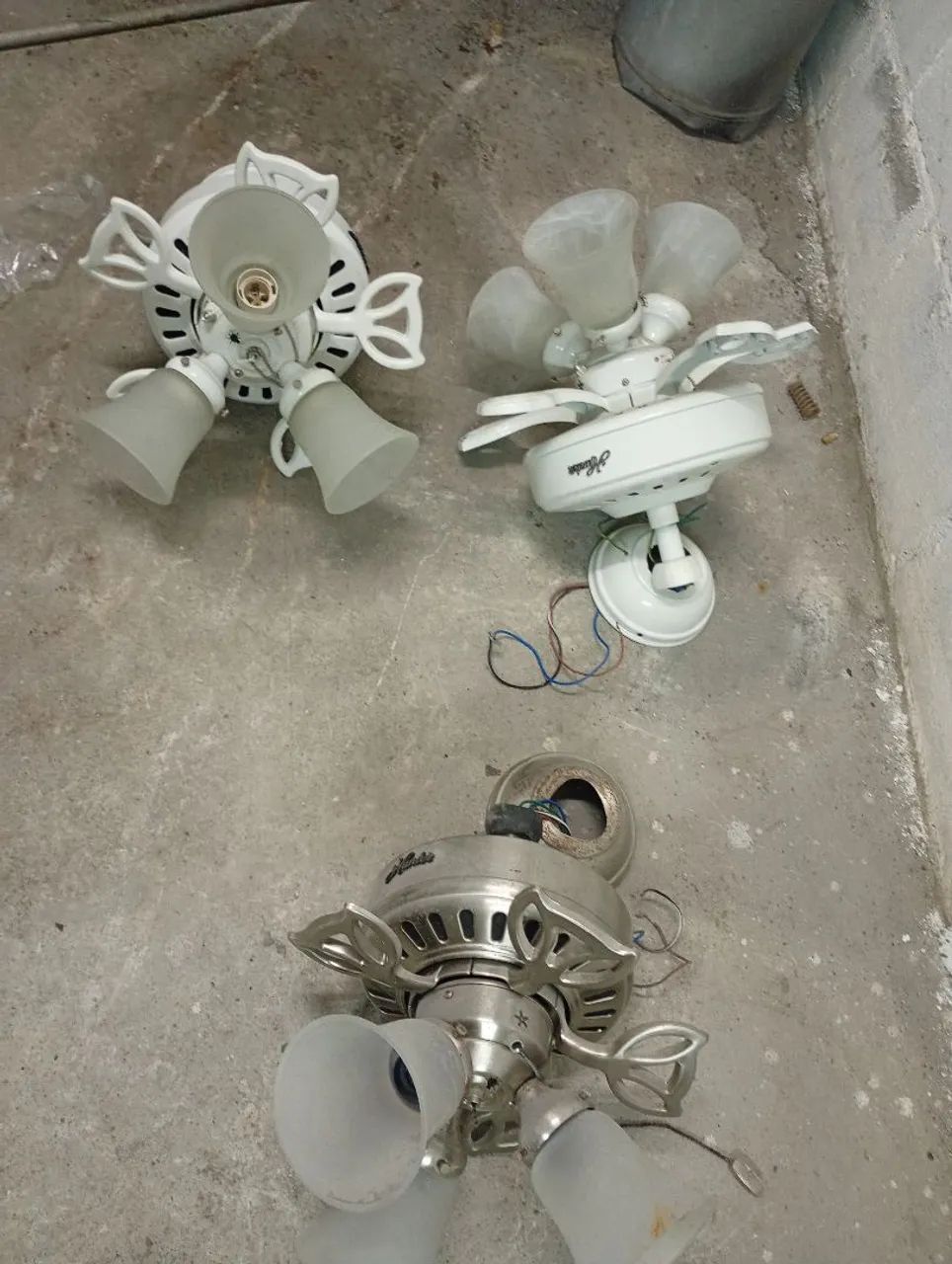 Ventilador de teto completo Hunter usados  - Foto 2