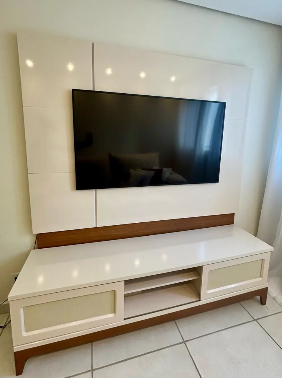 RACK + PAINEL 1.80M EM PERFEITO ESTADO  - Foto 3