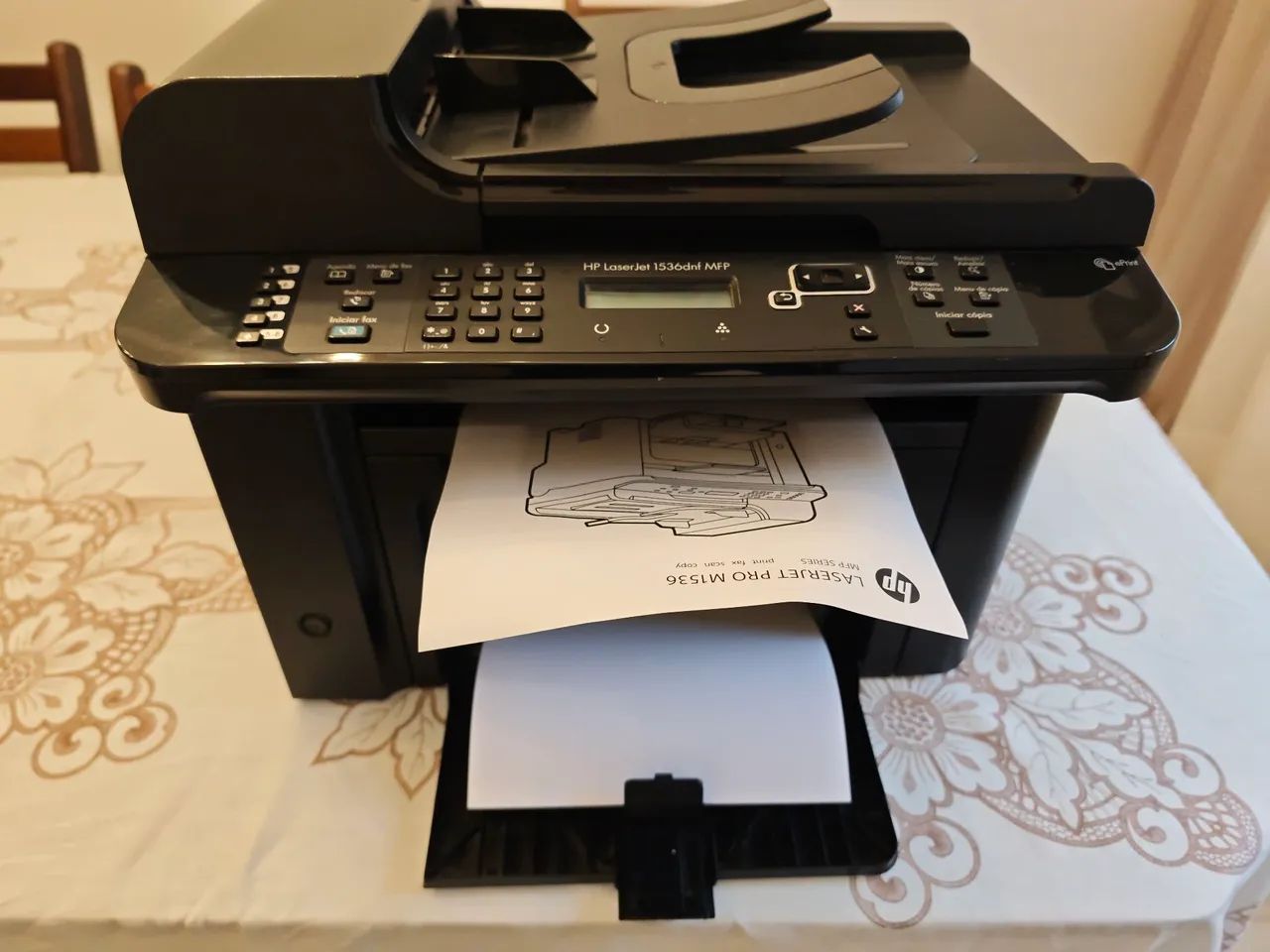 Impressora multifuncional HP1536dnf MFP
