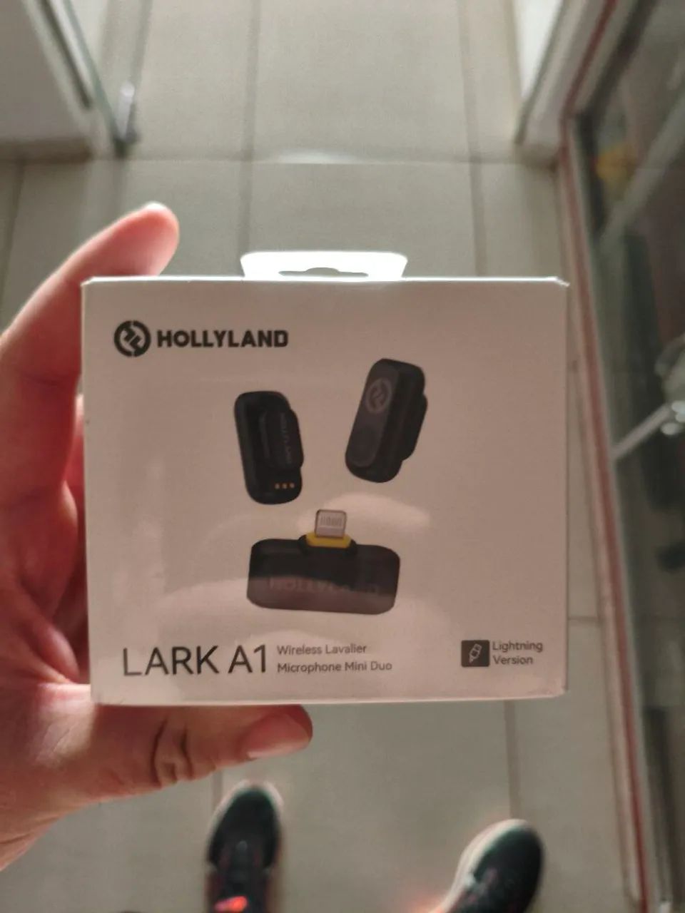 Microfone Lark A1 LIGHTINING (Entrada de iPhone)