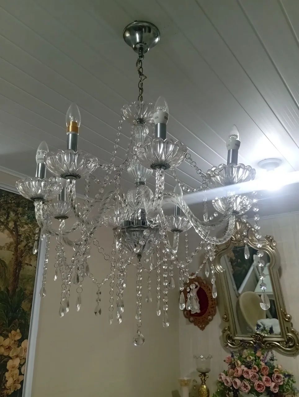 Lindo com Lustre 8 Lampadas - Foto 2