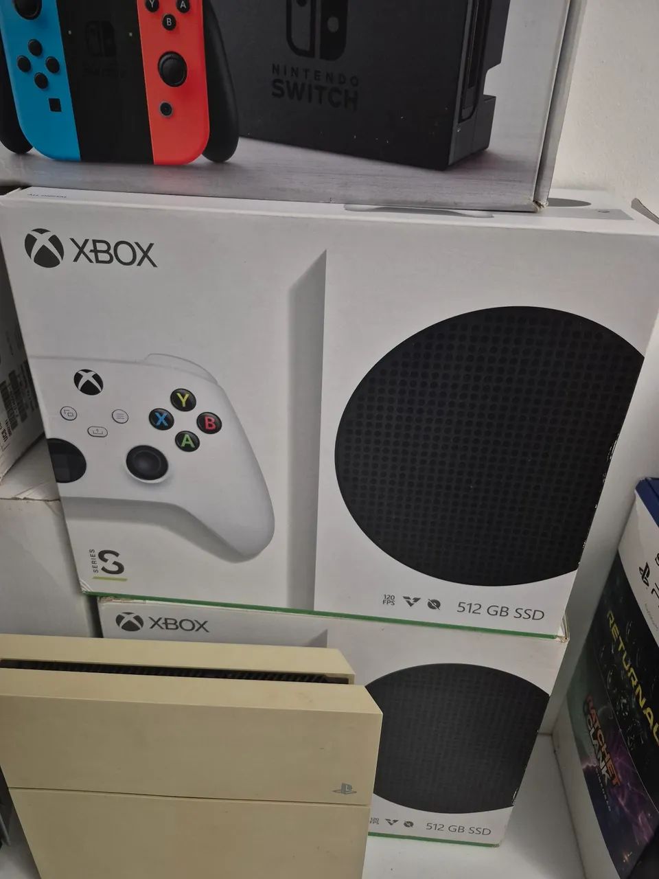 Caixa xbox series s 