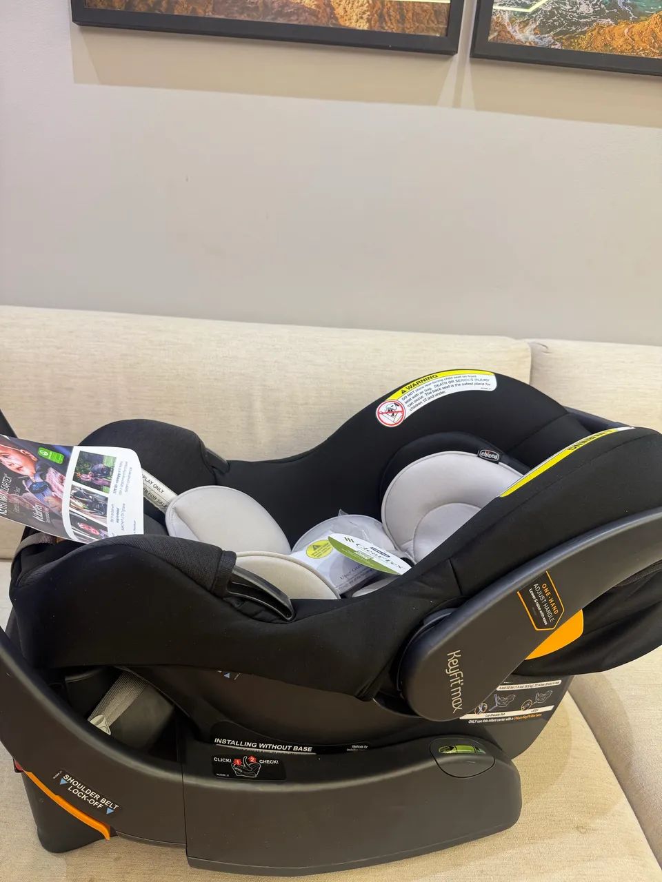 CADEIRINHA CHICCO KEYFIT MAX CLEARTEX NOVA  - Foto 5