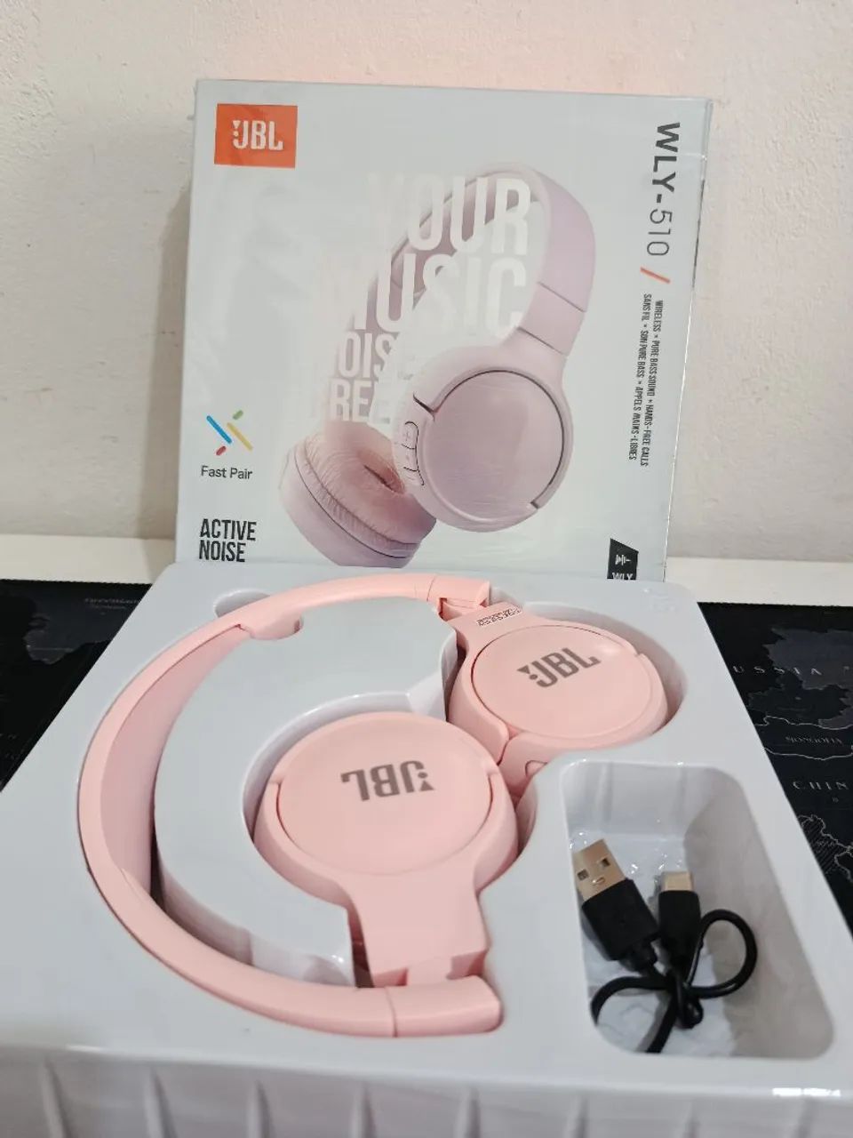 Fone JBL via Bluetooth com entrada auxiliar/ SUPER OFERTA 