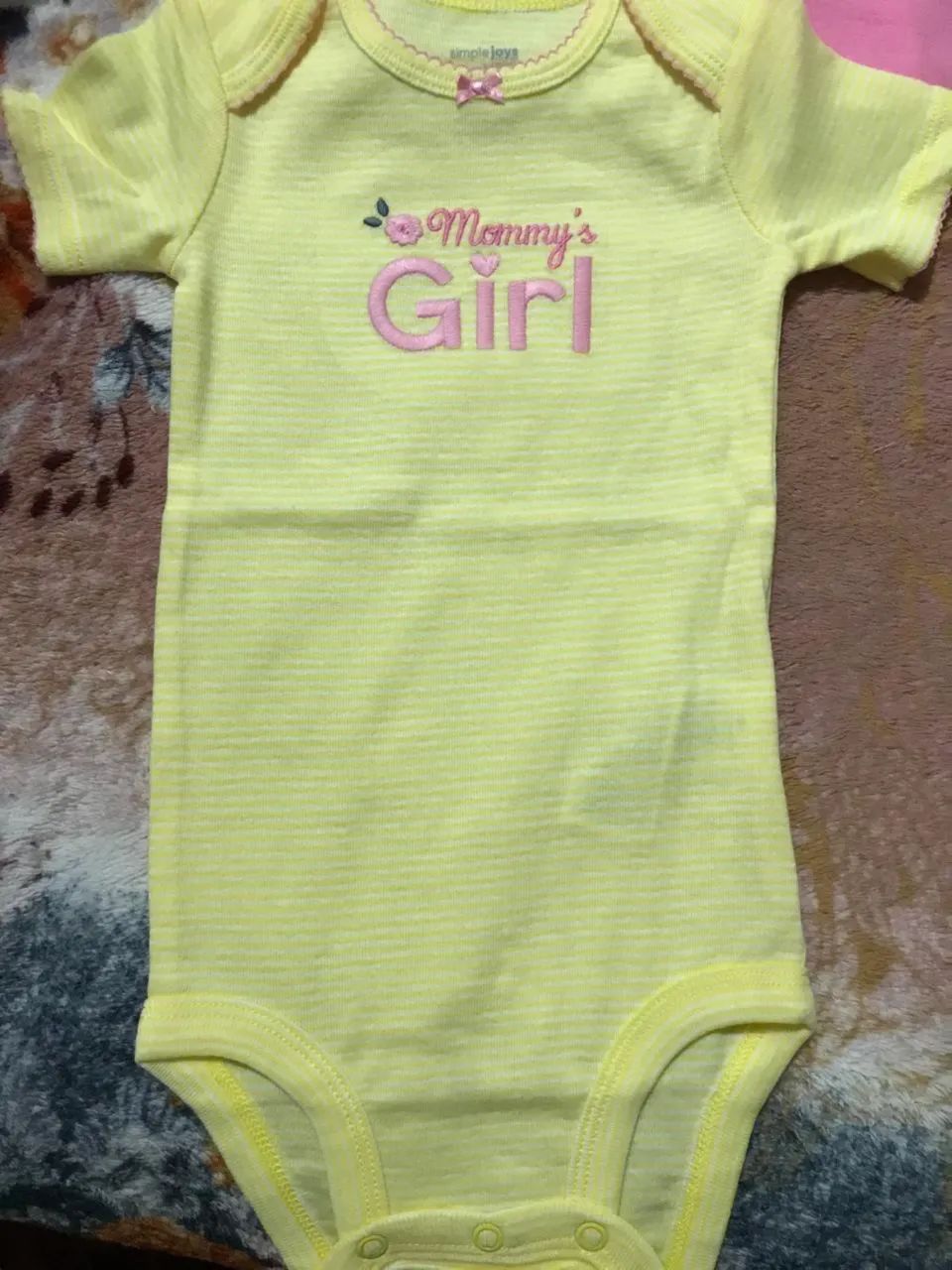 5 bodies Carters menina Tam 12m - Foto 3