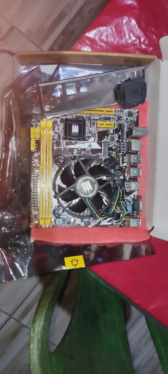 Kit Intel,H61 revenger+cooler box+processador  - Foto 3
