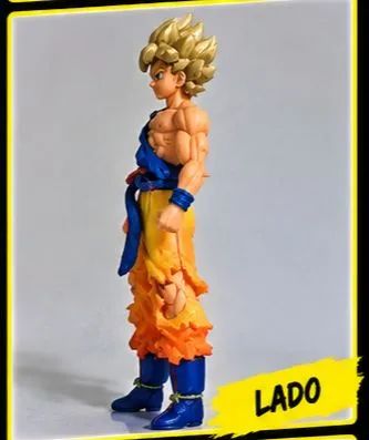 Boneco action figure do Goku Ssj - Foto 3