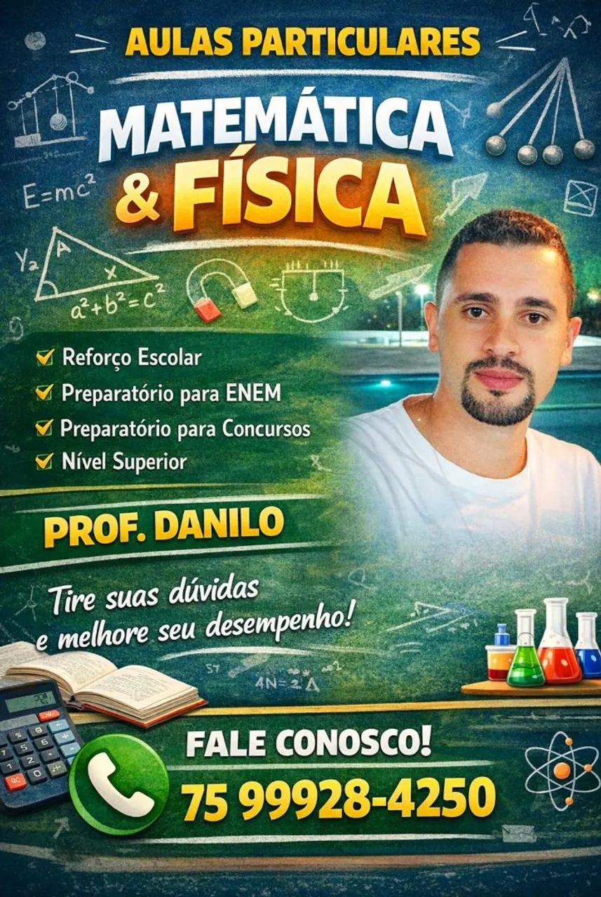 Aulas particulares.