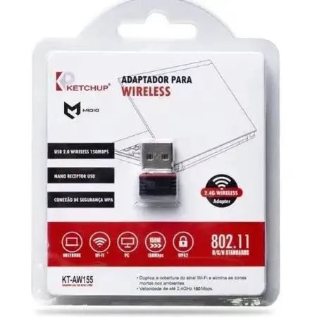 ADAPTADOR WIRELESS KETCHUP - Foto 2