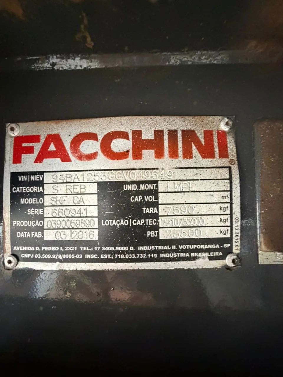 Carreta Graneleira LS Facchini - 2016  - Foto 2