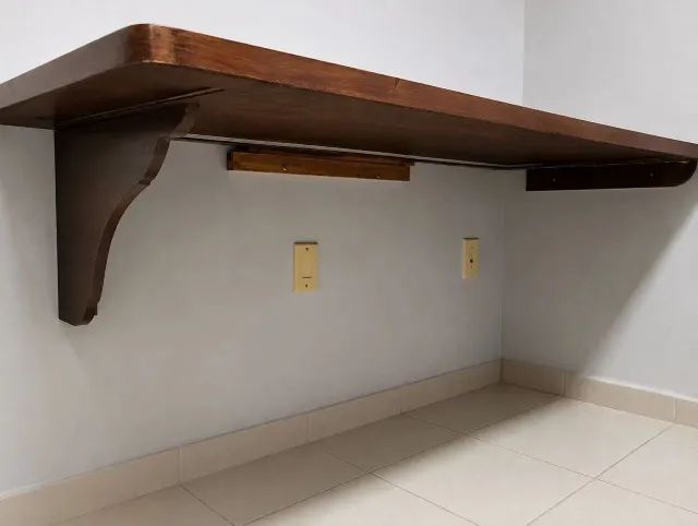 Mesa/Tampo de Madeira Maciço - Foto 3