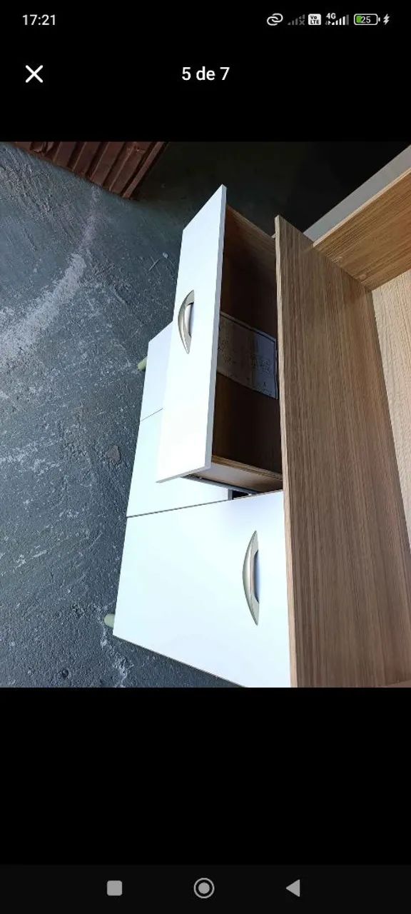 Kit Cozinha Compacto 6 portas Novo - Foto 3