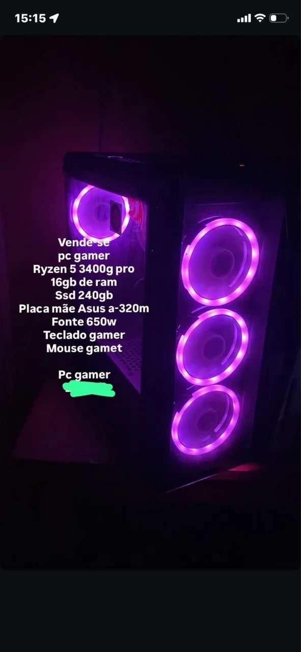 pc gamer preço a negociar!