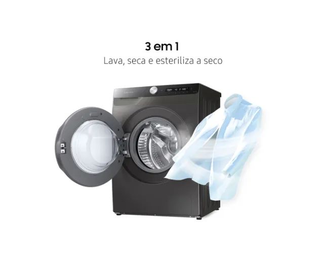 Lava e Seca Samsung Smart Inox 11kg - Foto 3