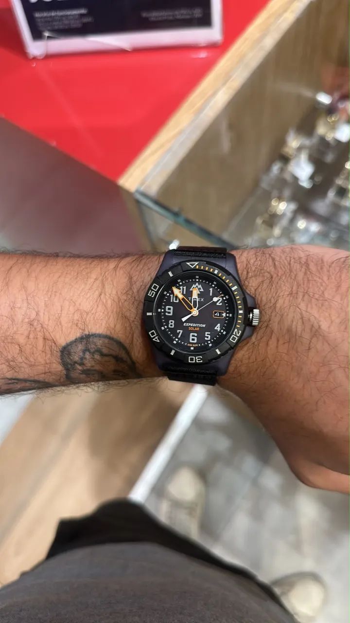 RELÓGIO TIMEX EXPEDITION SOLAR 
