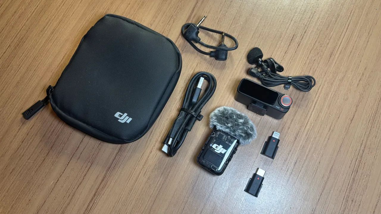 DJI Mic 2 + Microfone de Lapela Original DJI, Excelente Estado - Foto 4