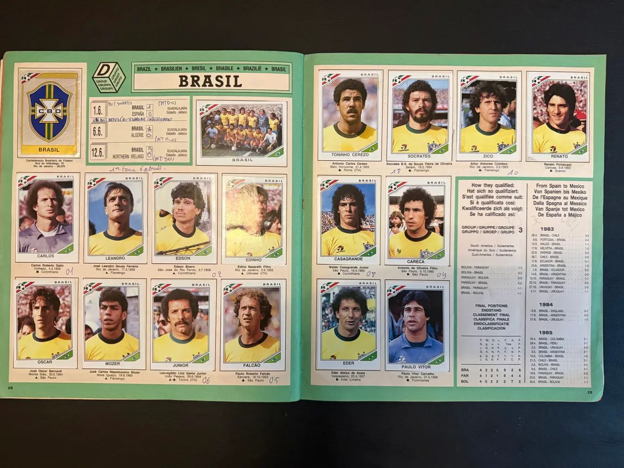 Álbuns das Copas de 82 e 86 - Foto 3