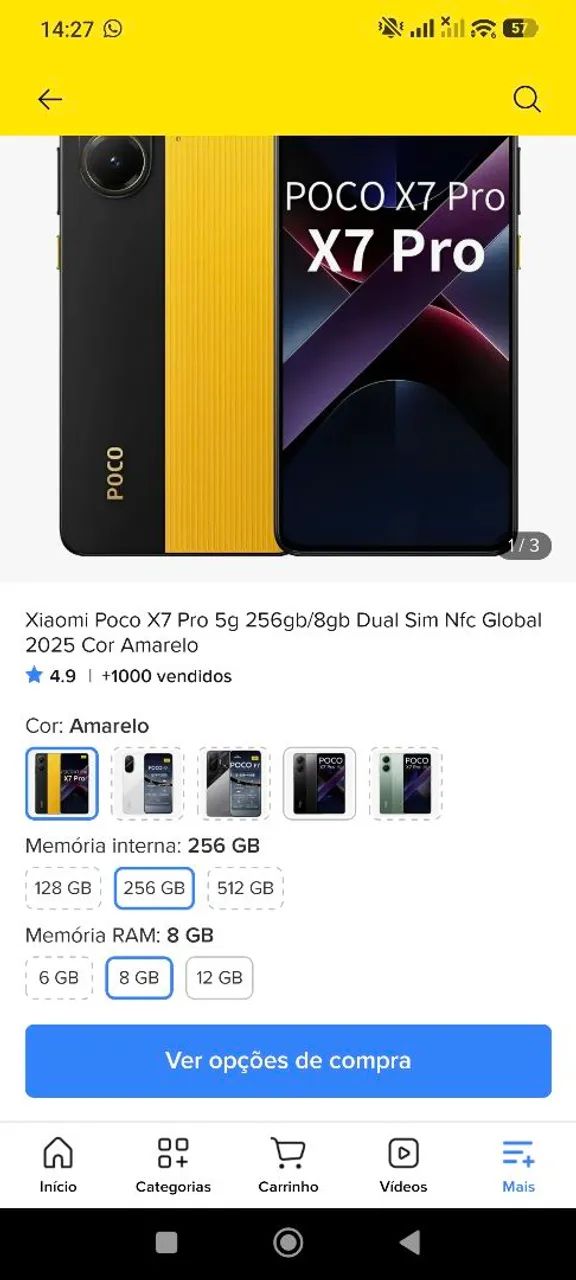 Poco X7 pro