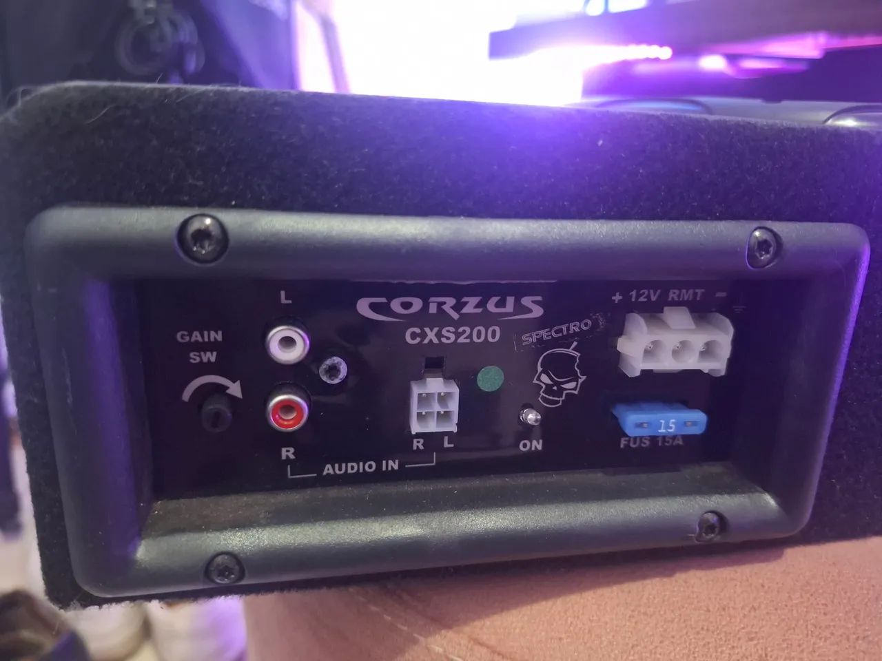 Subwoofer Ativo Slim Corzus 8 polegadas 200W - Foto 2