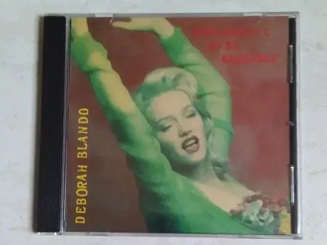 CD Single Deborah Blando Decadence Avec Elegance 1992 Raro