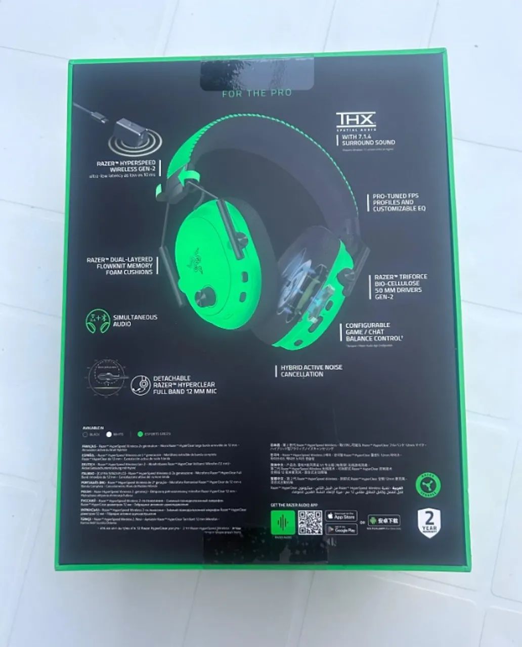 Headset Razer Blackshark V3 PRO - Foto 4