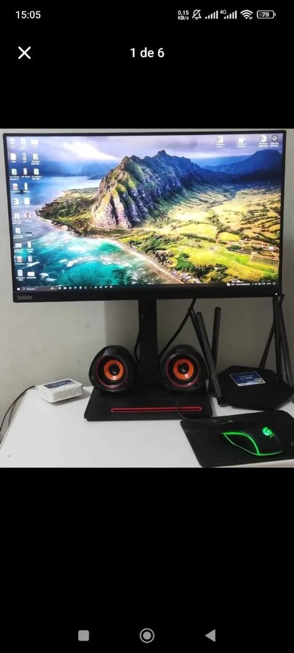 Monitor de computador 24 Polegadas