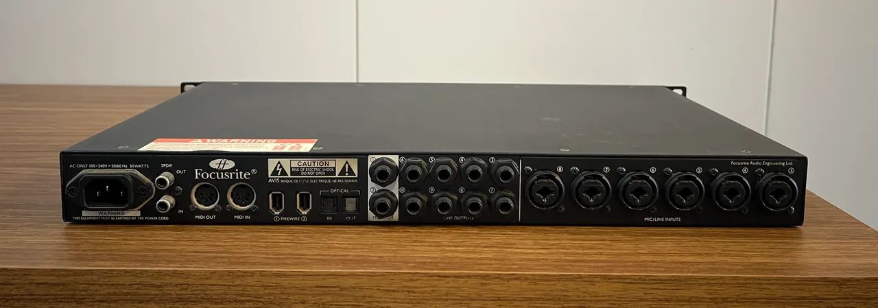 Interface de Áudio Focusrite Saffire PRO 40 - Foto 4