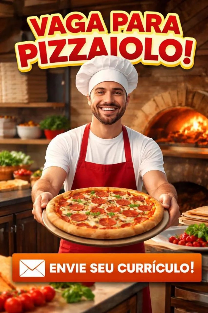 Vaga para Pizzaiolo 