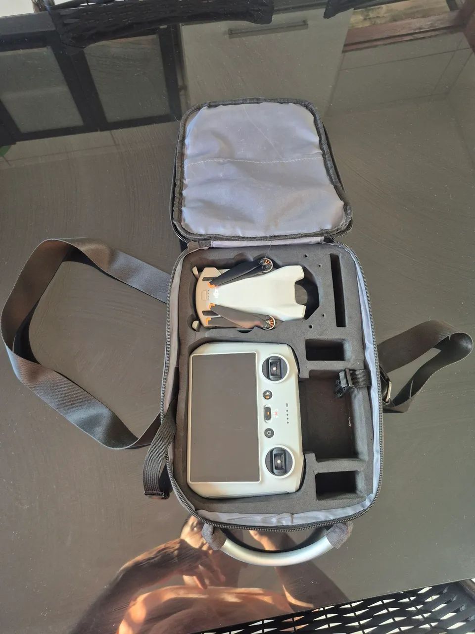 Drone dji mini 3 com tela