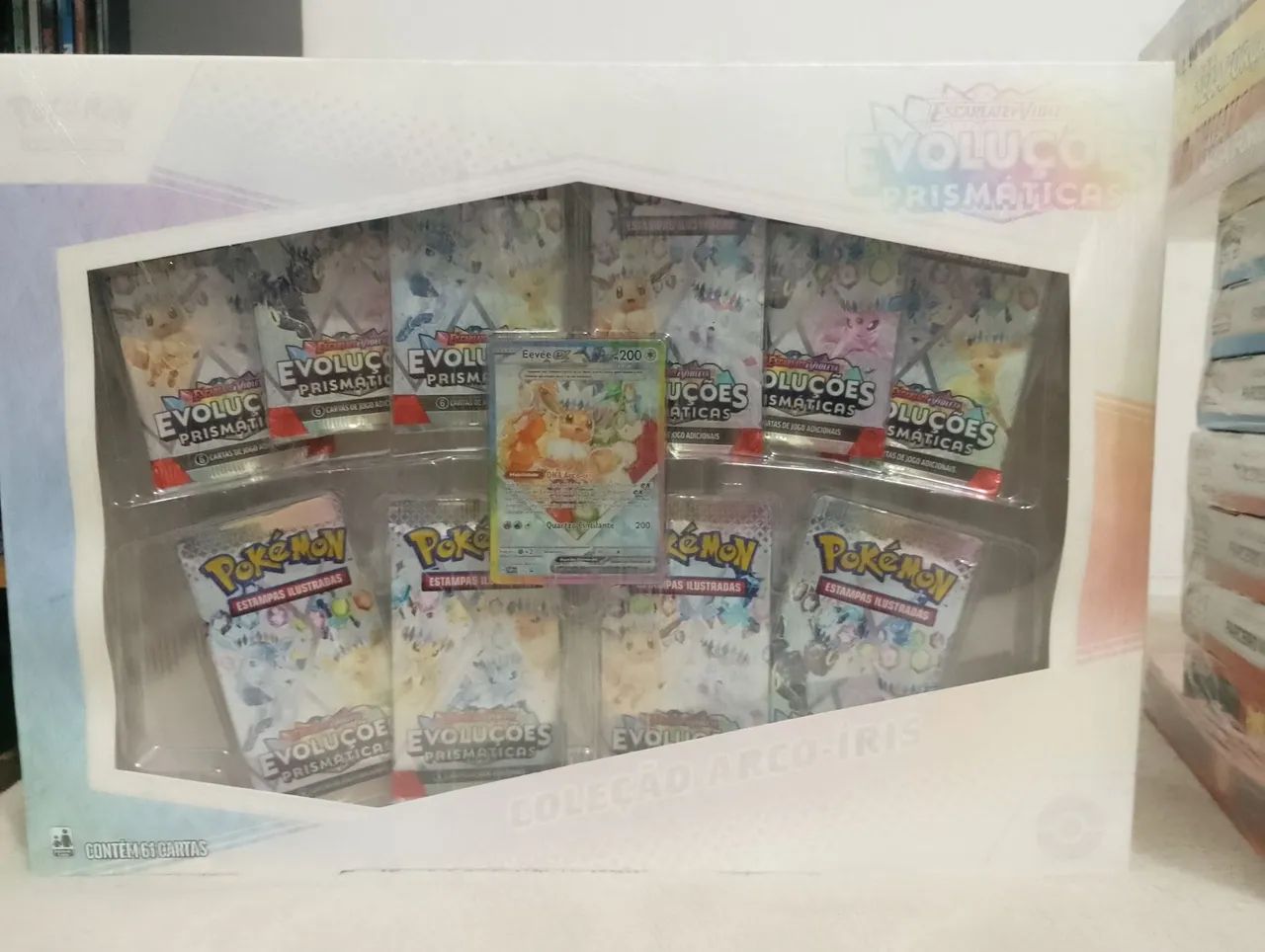 Pokémon - evoluções prismáticas (2 boxes)