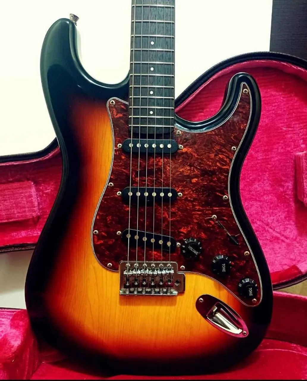 ギター sinononono Giannini Sonic X Series 2012 Sunburst - Instrumentos musicais