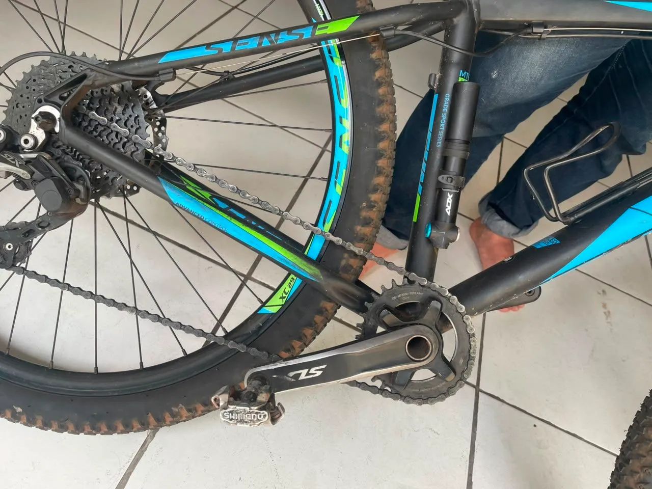 Bicicleta aro 29 para vender logo - Foto 5
