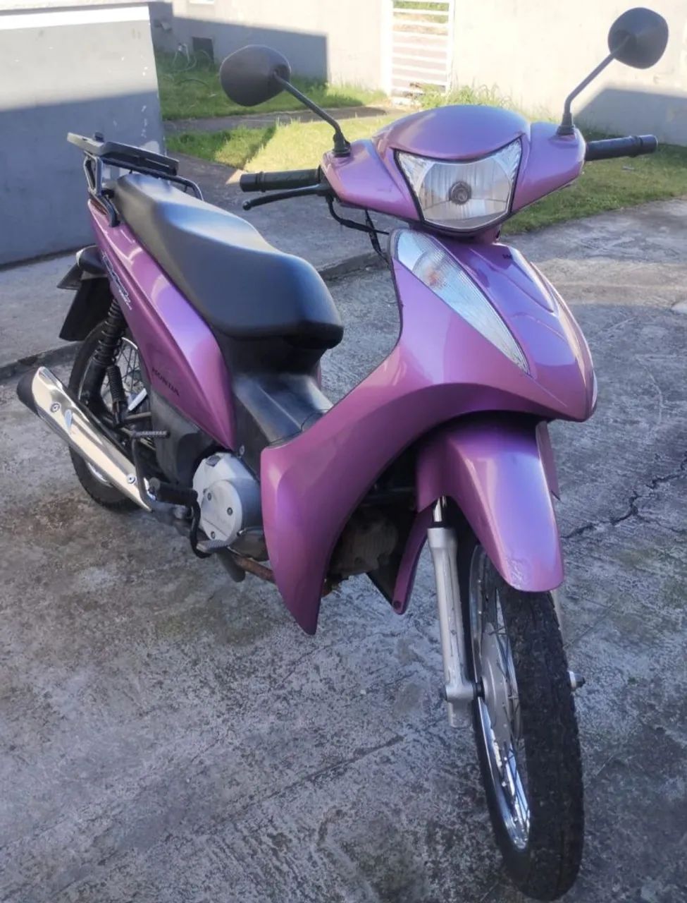 Honda Biz rosa