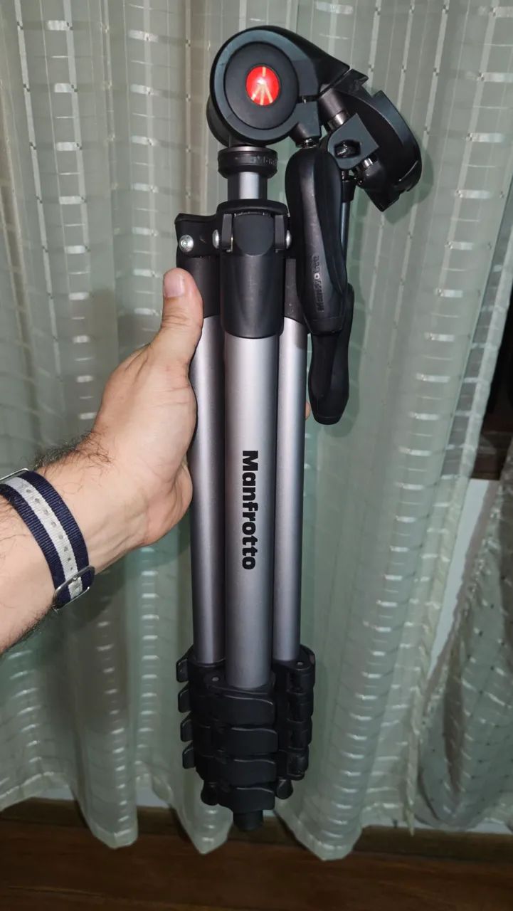 Tripé Manfrotto  - Foto 5