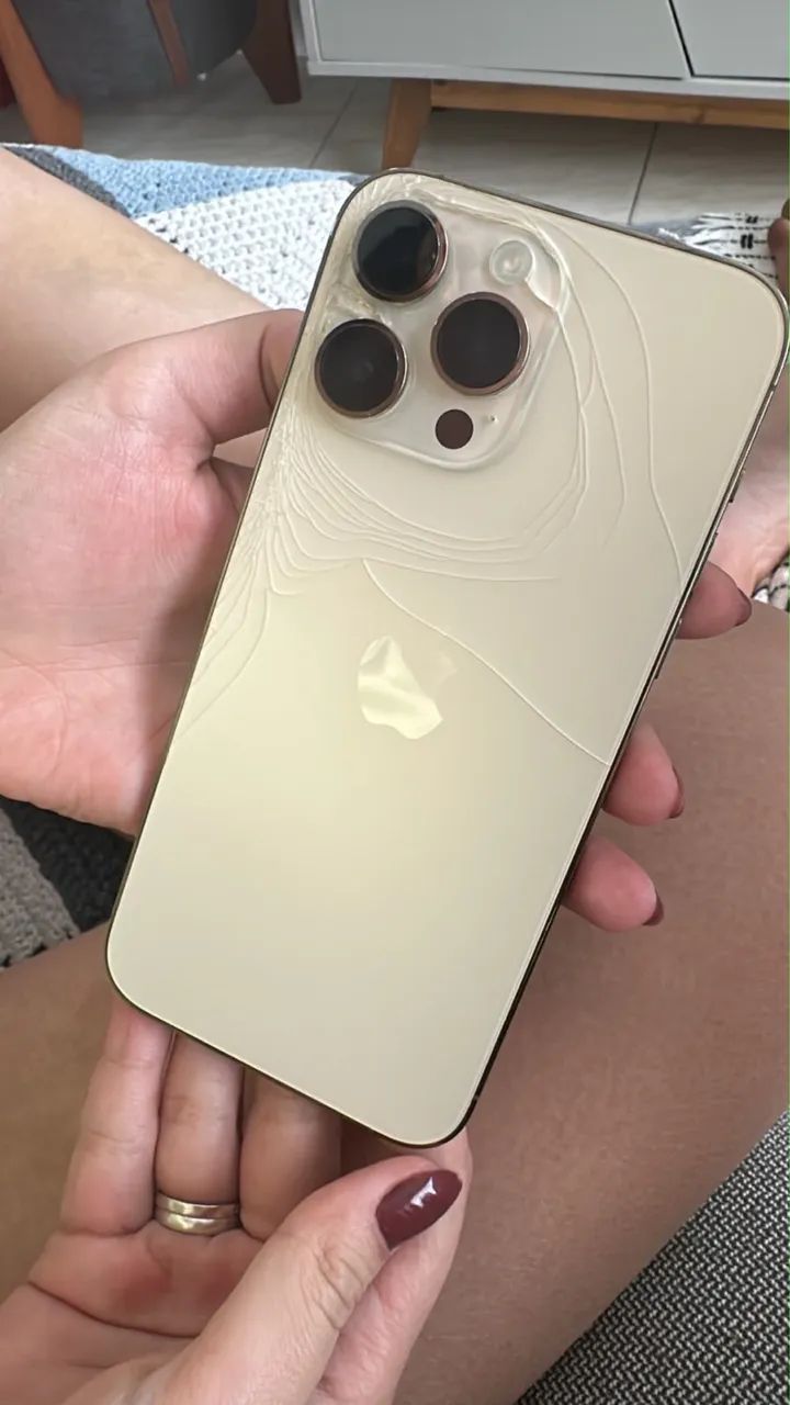 iPhone 14 Pro Max 128GB Dourado - Funcionando Normalmente - Foto 3