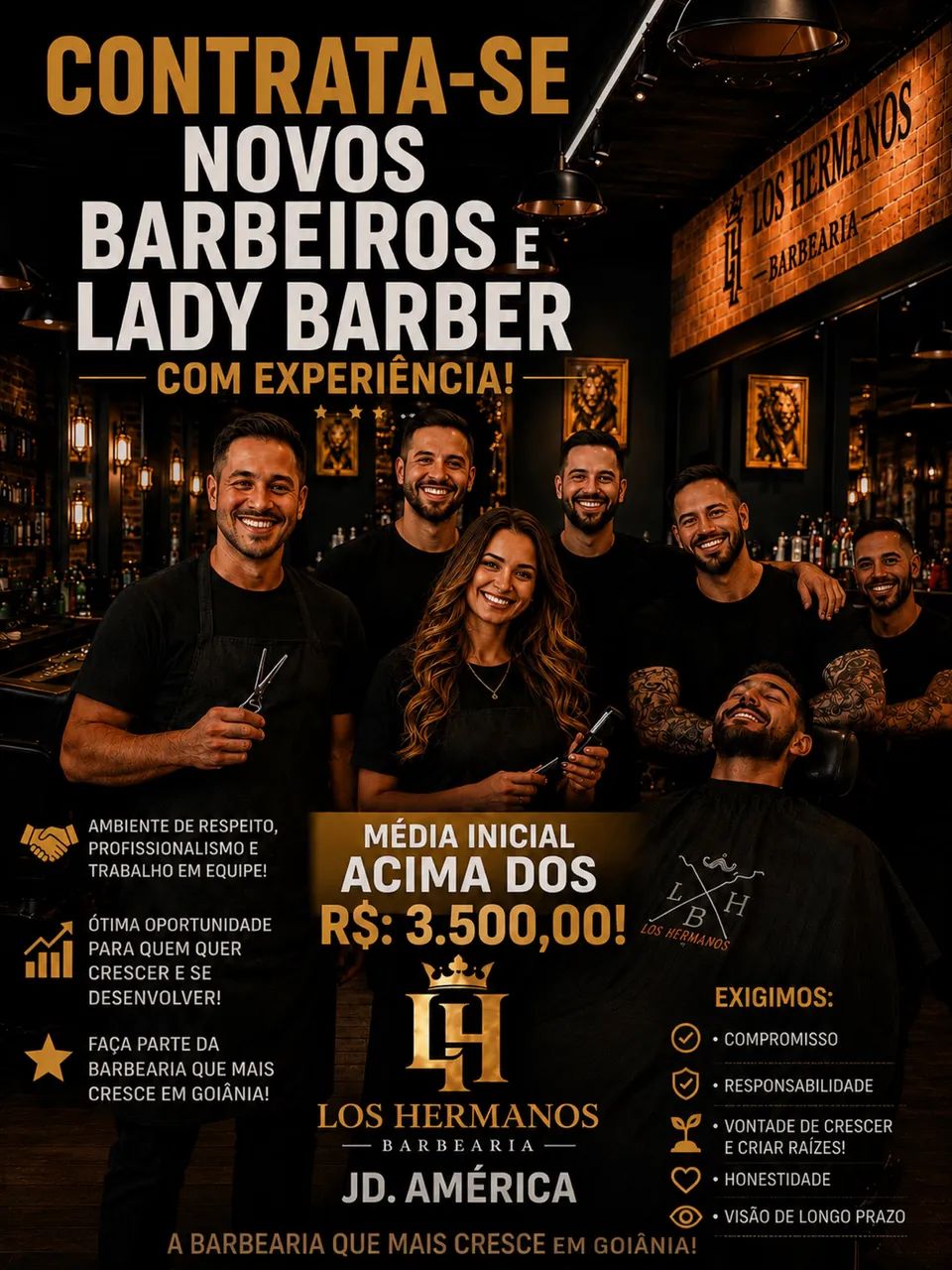 Oportunidade para profissionais Barbeiros e Barbeiras !  - Foto 2