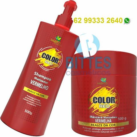 Kit Color Red Potencializando ainda muito Mais a Cor de Seu Cabelo