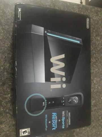 Caixa e assessórios Wii