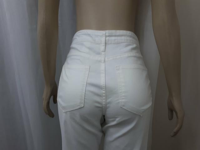 Calça Branca Sarja Denim - Foto 4