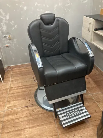 Cadeira de Barbeiro Retro | Cadeira Cadeira Para Salão Ou Barbearia 💈  Usado 86595413 | enjoei