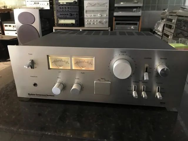 Lindíssimo, raro e perfeito Amplificador Integrado Japonês MCS 3835 - Foto 5