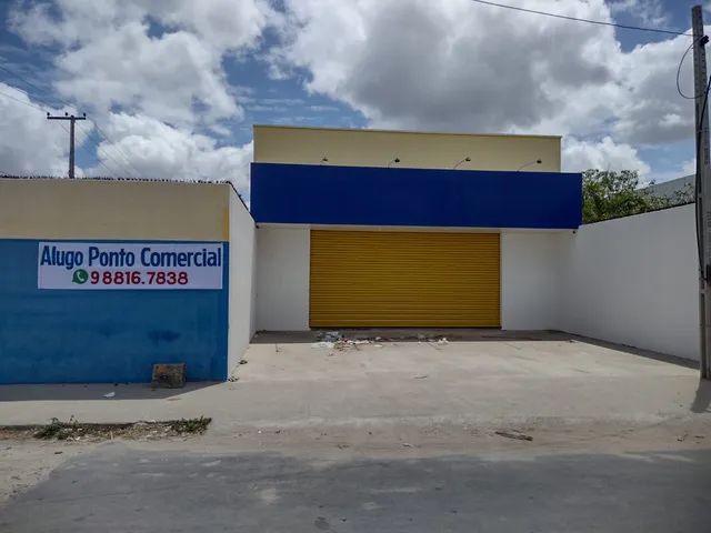 Alugo ponto comercial novo 