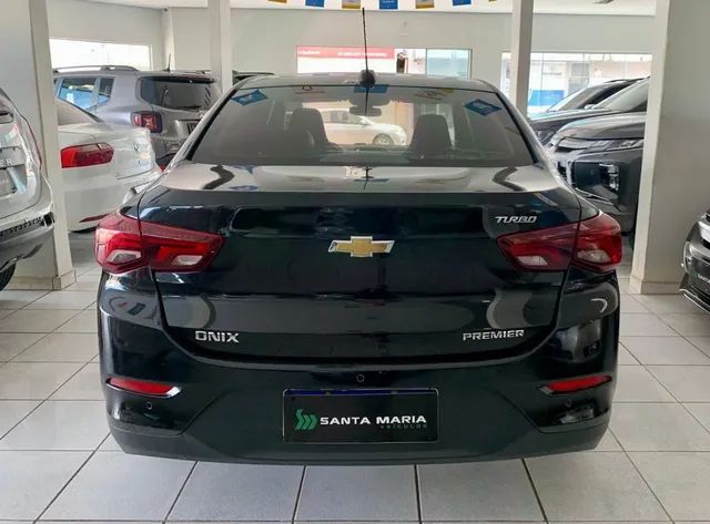 ONIX SED. PLUS PREM. 1.0 12V TB FLEX AUT  PRETA 2020/2020 - Foto 6