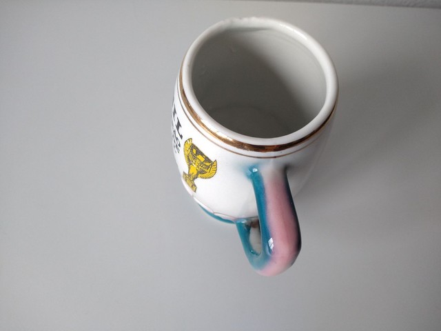 Caneca Chopp Brasil Tri Campeão 1970 (impecável) - Foto 6