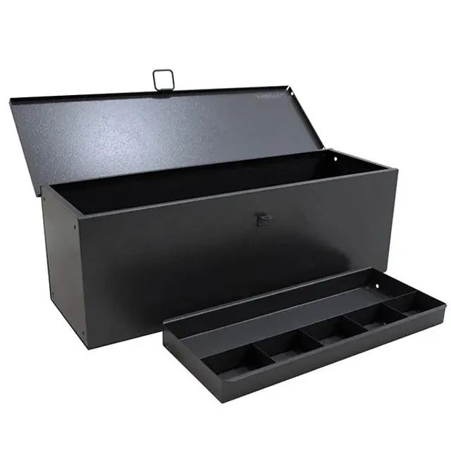 Caixa de Ferramentas Baú 50cm Metal Presto  - Foto 2