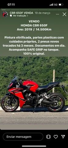 Moto Honda 650