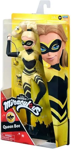 Boneca Cat Noir Miraculous com Bastão Baby Brink Preto